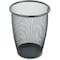 Safco 5 gal Round Indoor Metal Can, Black, Steel SAF9717BL - alternate 1